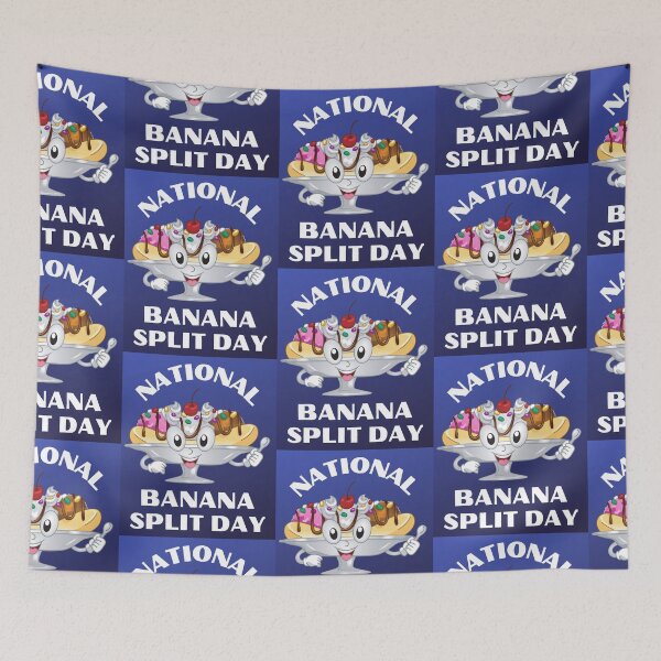 Item preview, National Banana Split Day designed and sold by WoodburyLake.