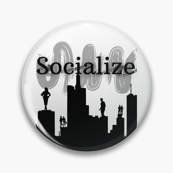 Item preview, Let's Socialize  designed and sold by Axeel.art.