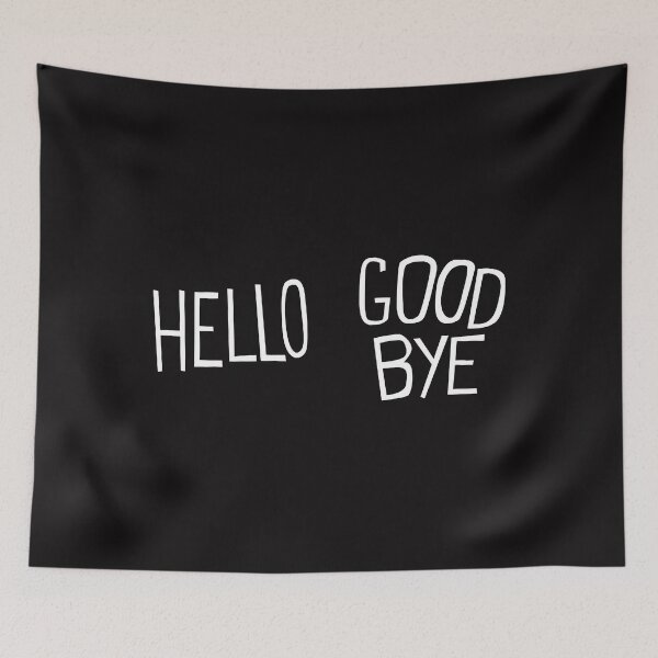 Item preview, HELLO GOODBYE THE UMBRELLA ACADEMY  designed and sold by KatherinMarine.