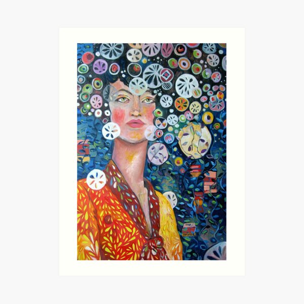 SandDollar Skullduggery Art Print