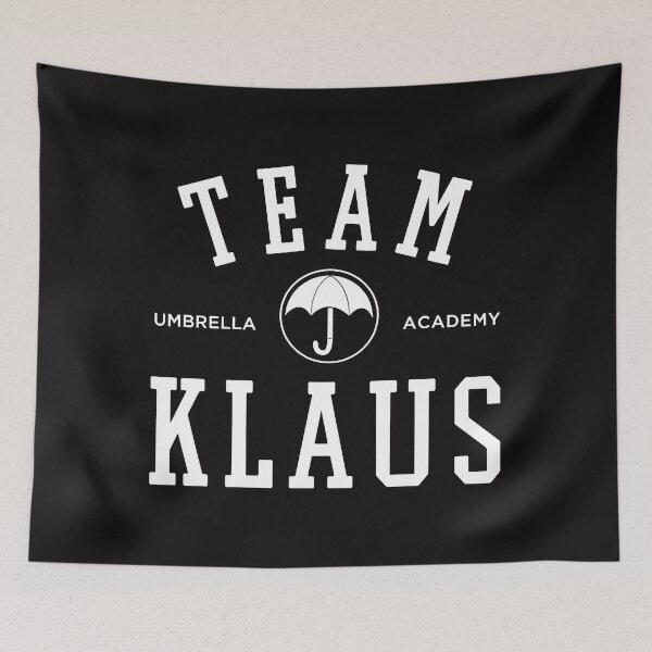 Item preview, TEAM KLAUS THE UMBRELLA ACADEMY  designed and sold by KatherinMarine.