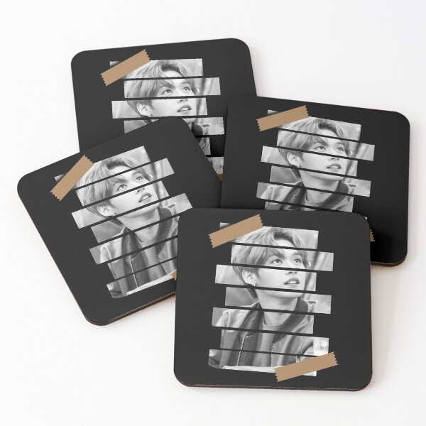 Item preview, Lee Minho Stray Kids Lee Know Korean Kpop Monochrome Stripe Design designed and sold by Piosenka Art.