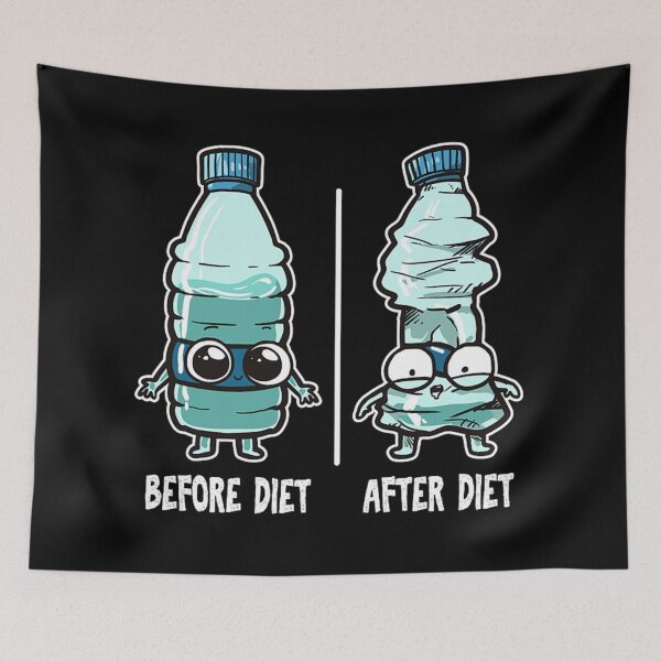 Item preview, before and after diet funny designed and sold by awearlydesigns.