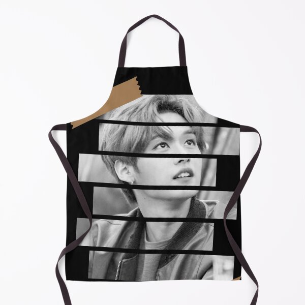 Item preview, Lee Minho Stray Kids Lee Know Korean Kpop Monochrome Stripe Design designed and sold by Piosenka Art.