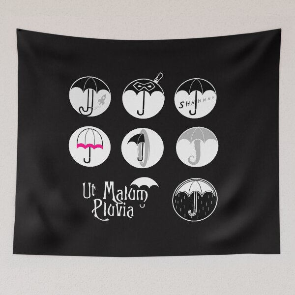 Item preview, Ut Malum Pluvia - Umbrella Academy TV show - When Evil Rains  designed and sold by KatherinMarine.