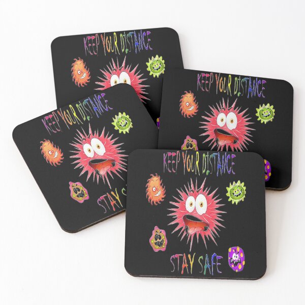 Item preview, KEEP YOUR DISTANCE STAY SAFE, Global Pandemic Social Distancing designed and sold by Adri Barnard.