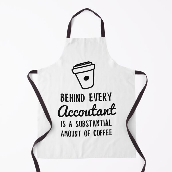 Item preview, behind every accountant is coffee black designed and sold by awearlydesigns.