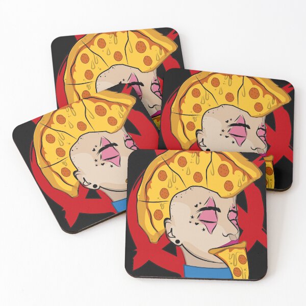 Item preview, Clown Pizza Punk Girl designed and sold by masatomio.