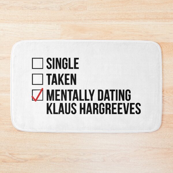 Item preview, MENTALLY DATING KLAUS HARGREEVES  designed and sold by KatherinMarine.