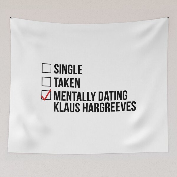 Item preview, MENTALLY DATING KLAUS HARGREEVES  designed and sold by KatherinMarine.
