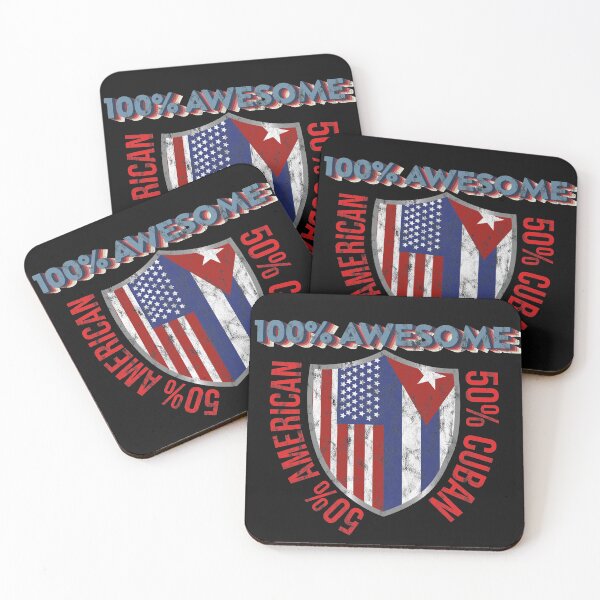 Item preview, 50 Cuban 50 American 100 Awesome Washed Texture designed and sold by heyitsIrish.