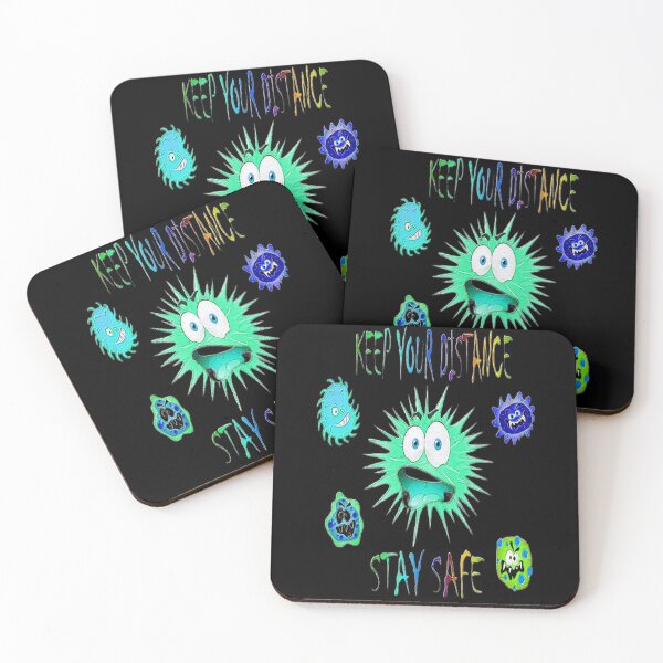 Item preview, KEEP YOUR DISTANCE STAY SAFE, nr 3,  Global Pandemic Social Distancing designed and sold by Adri Barnard.
