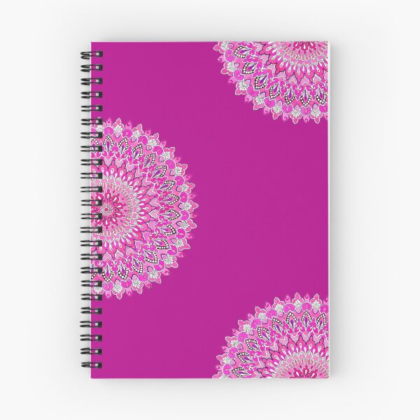 Item preview, Cuaderno de mandalas rosa designed and sold by Aindesign.