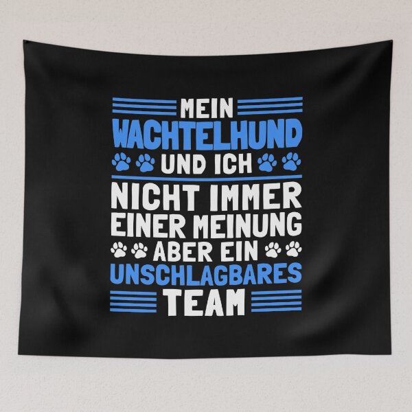 Item preview, My German Wachtelhund and I hunting dog designed and sold by madgrfx.
