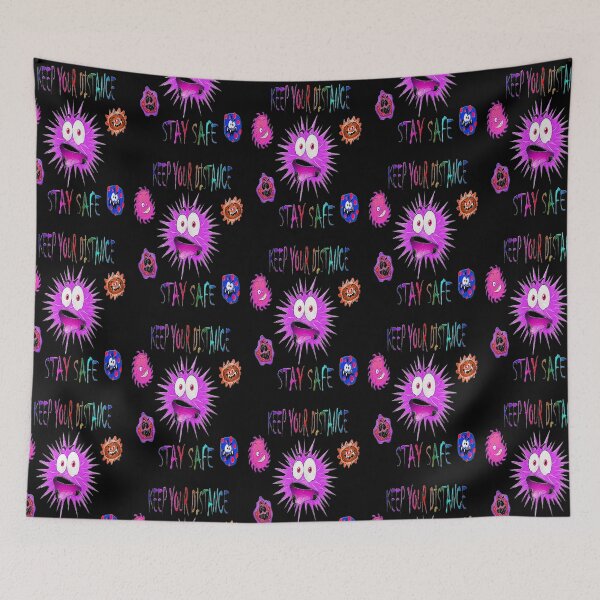 Item preview, KEEP YOUR DISTANCE STAY SAFE, nr 4,  Global Pandemic Social Distancing designed and sold by Adri Barnard.