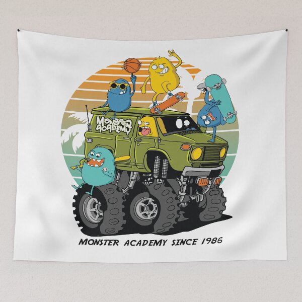 Item preview, Hand Drawn Cool Monster Vector Design T-shirt Printing designed and sold by Peekonet.
