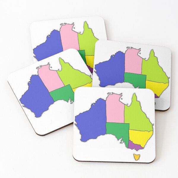 Artikelvorschau, Australische Gebiete entworfen und verkauft von PSheekey.