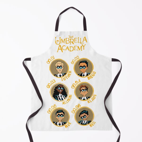 Item preview, UMBRELLA ACADEMY ALL CHARACTERS CARTOON  designed and sold by KatherinMarine.