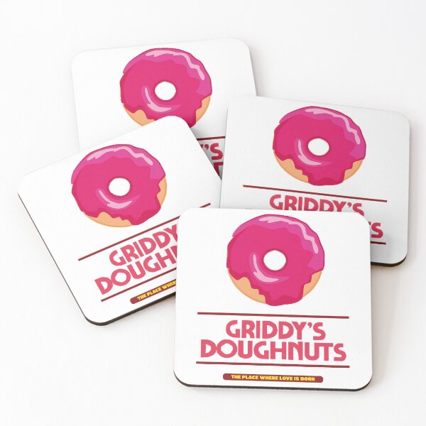 Item preview, UMBRELLA ACADEMY GRIDDYS DOUGHNUTS  designed and sold by KatherinMarine.