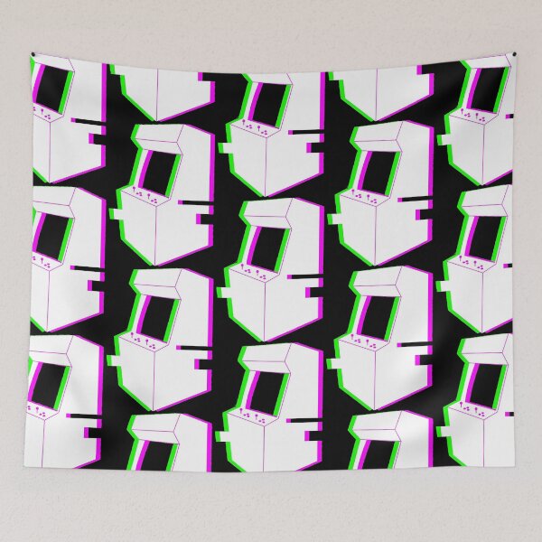 Item preview, Retro Glitch Arcade Machine  designed and sold by SheikhMensim.