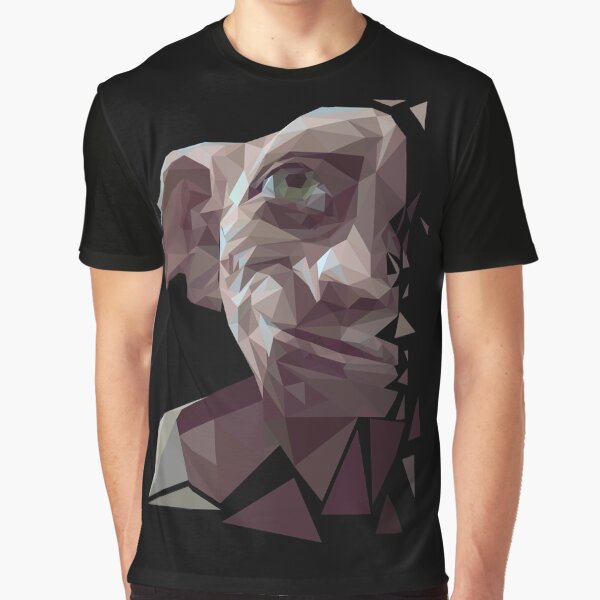 ilustraciones de fantasía de baja poli Camiseta gráfica