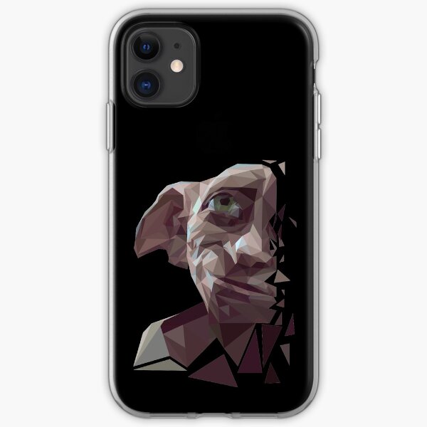 ilustraciones de fantasía de baja poli Funda blanda para iPhone