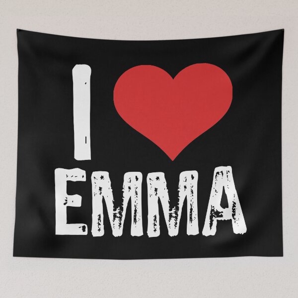 Item preview, I Love Emma designed and sold by The "I Love Everything" Shop.