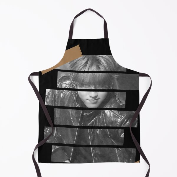 Item preview, Han Jisung Stray Kids Han Korean Kpop Monochrome Stripe Design designed and sold by Piosenka Art.