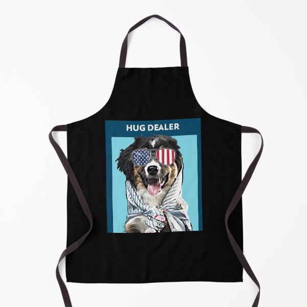 Item preview, Hug Dealer (dog with patriotic sunglasses) designed and sold by Dekeyser36.