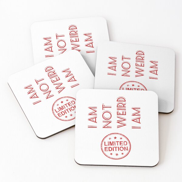 Item preview, I am not weird I am limited edition  designed and sold by ArtHeaven6.