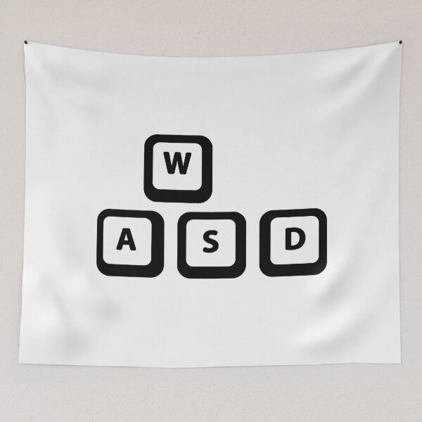 Item preview, WASD designed and sold by WBWshop.