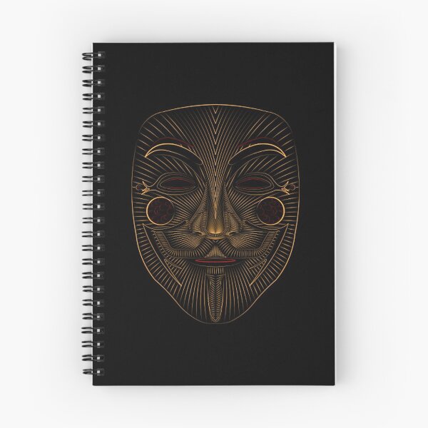 Item preview, Gold Guy Fawkes Face  designed and sold by AnadalayWal.