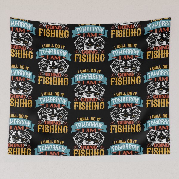Item preview, I will Do It Tomorrow I Am Going Fishing  designed and sold by AnadalayWal.