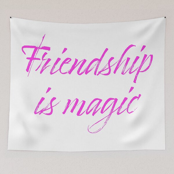 Item preview, Friendship is magic | calligraphy designed and sold by rsty11.
