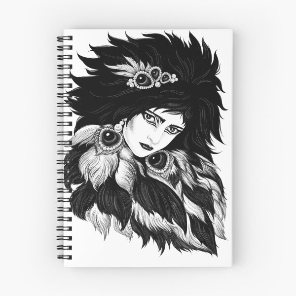 Item preview, black white siouxsie sioux sketch designed and sold by KONTOLADA.