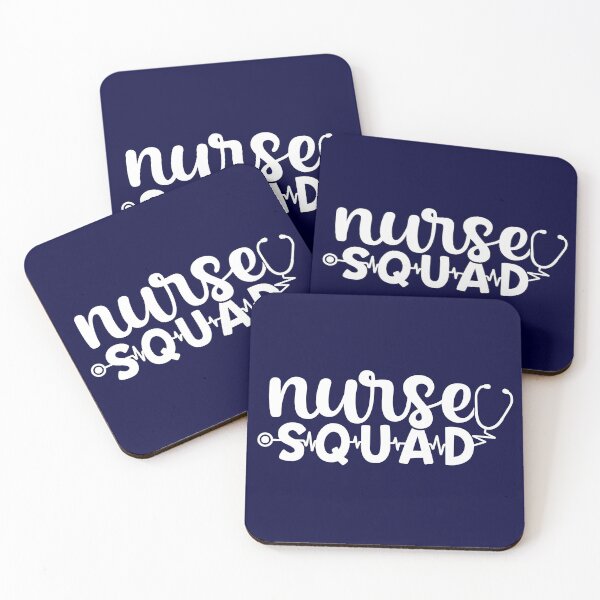 Item preview, Nurse Squad - nurse gift (White/grey) designed and sold by PickaSticka.
