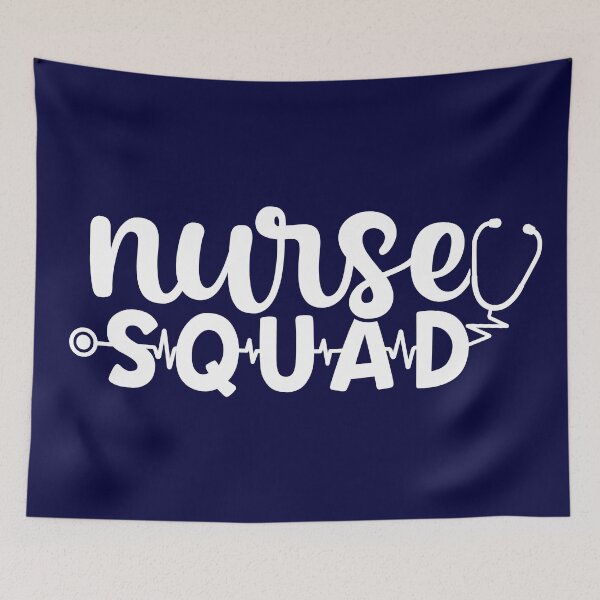 Item preview, Nurse Squad - nurse gift (White/grey) designed and sold by PickaSticka.