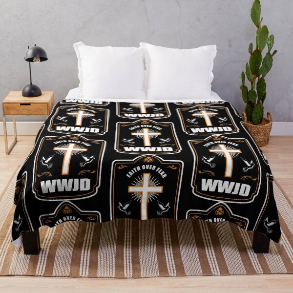Item preview, Jesus Christ - Faith over Fear - WWJD  designed and sold by BeilKeyly1996.
