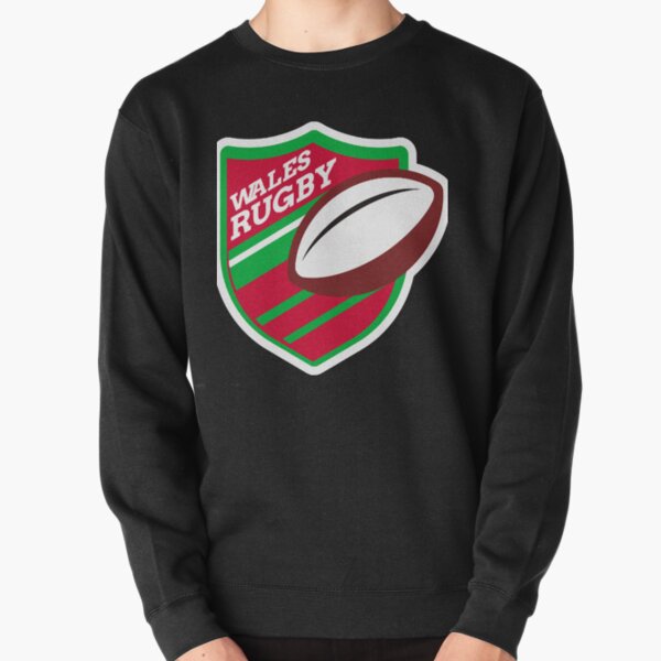 wales rugby hoodie black