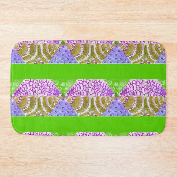 Item preview, Pattern on green designed and sold by LATIGO BAYNE.