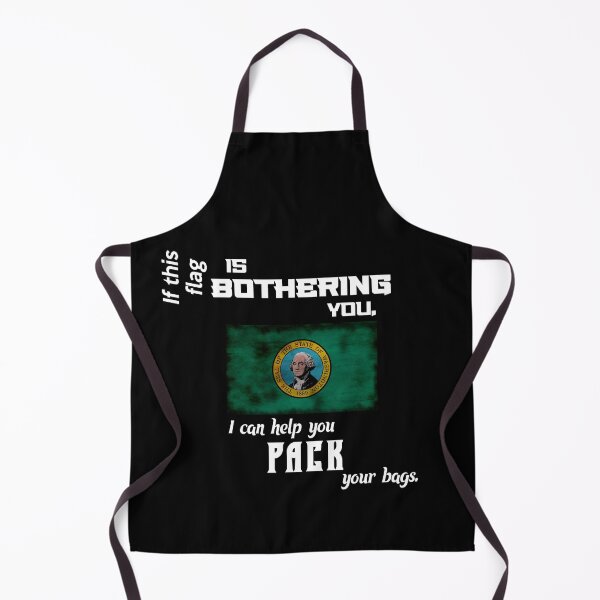 Item preview, Washingtonian flag - pack your bags designed and sold by 2Girls1Shirt.