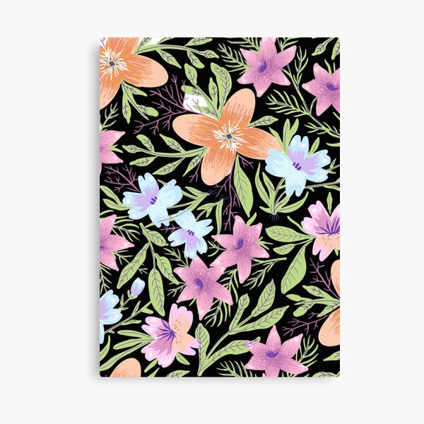Item preview, Multicolored Simple Flower Design Spiral Notebooks, Hardcover designed and sold by Count Timer.