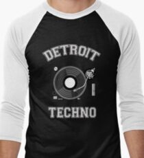 Detroit Techno Men's Baseball ¾ T-Shirt