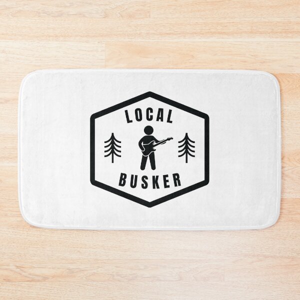 Item preview, Local Busker Guitarist Silhouette Light Theme designed and sold by nightsworthy.