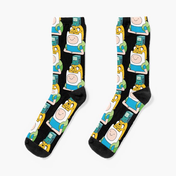 Finn Jake BMO Chaussettes