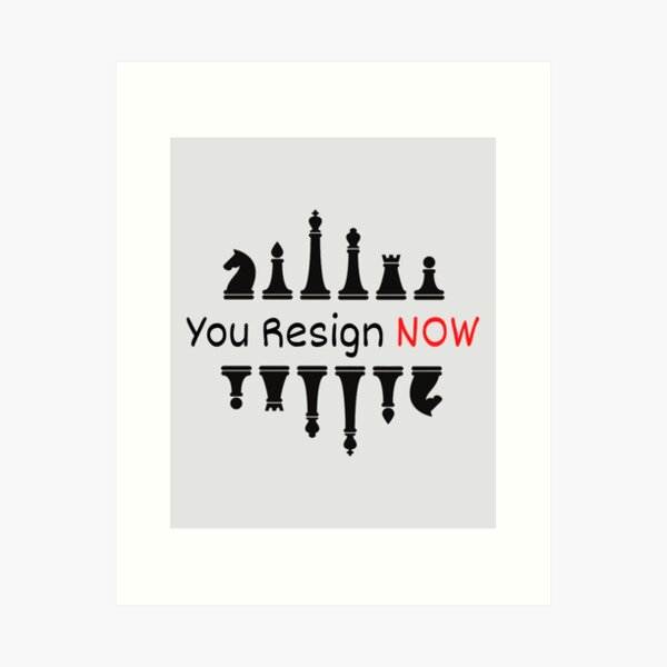 Item preview, Classic For Men Women You Resign Now - The Queens Gambit Christmas designed and sold by Dario  Vuković.