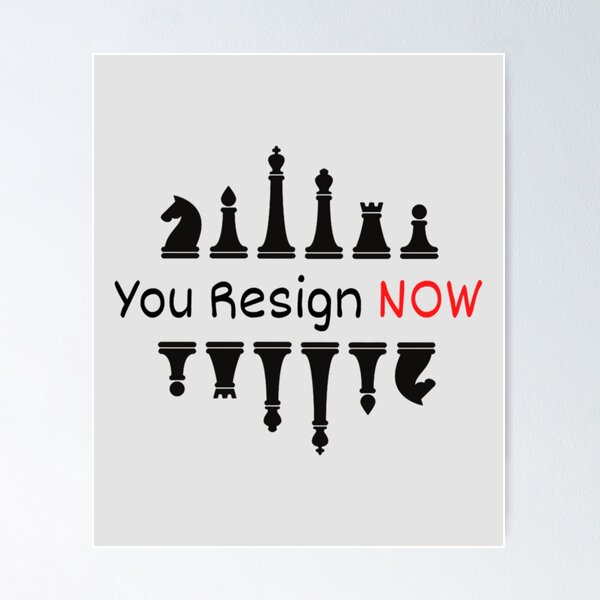 Item preview, Classic For Men Women You Resign Now - The Queens Gambit Christmas designed and sold by Dario  Vuković.