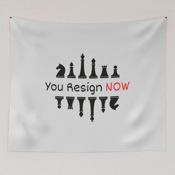 Item preview, Classic For Men Women You Resign Now - The Queens Gambit Christmas designed and sold by Dario  Vuković.