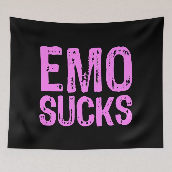 Item preview, Emo Sucks designed and sold by The "I Love Everything" Shop.