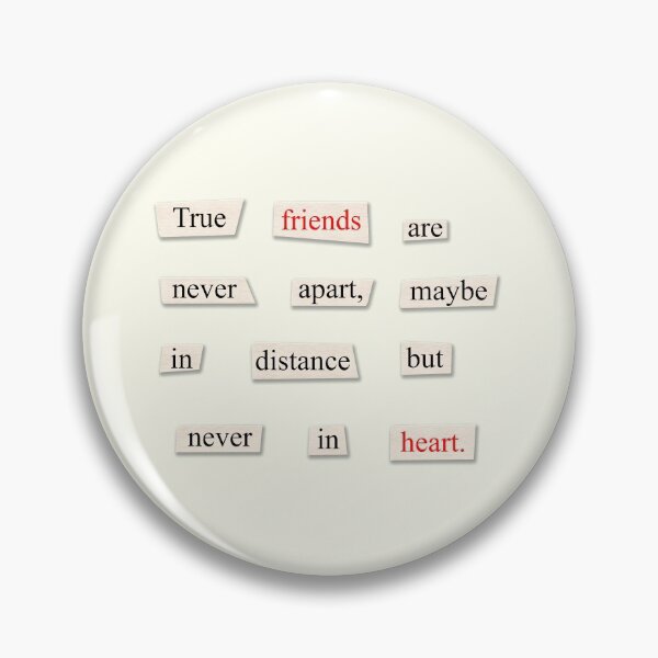 Item preview, True Friends | Aesthetic Quotes designed and sold by rsty11.